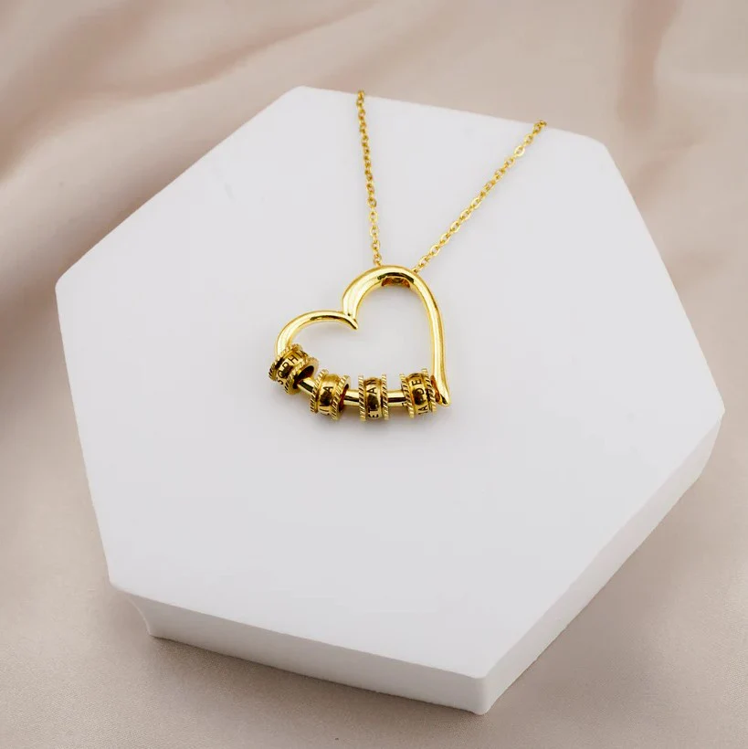 Family's Love Engraved Pendant with LED Gift Box - Image 6