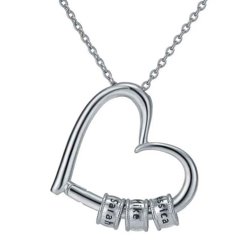 Family's Love Engraved Pendant with LED Gift Box - Image 4