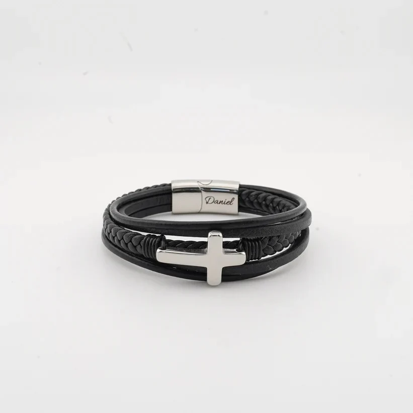 Grandson's Guardian Faith Bracelet - Image 4