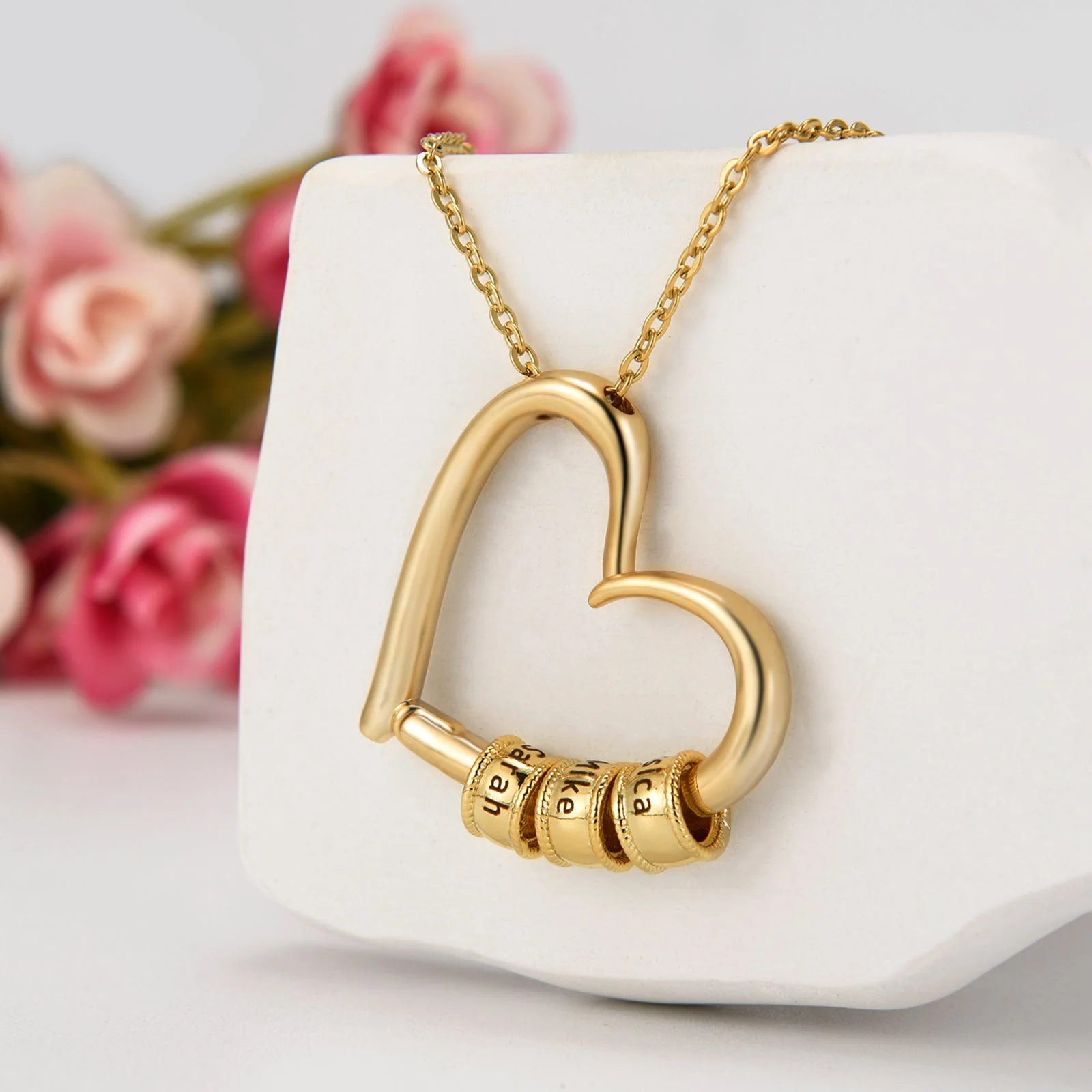 "Heart of the Family" Necklace with Luxury LED Gift Box - Image 4