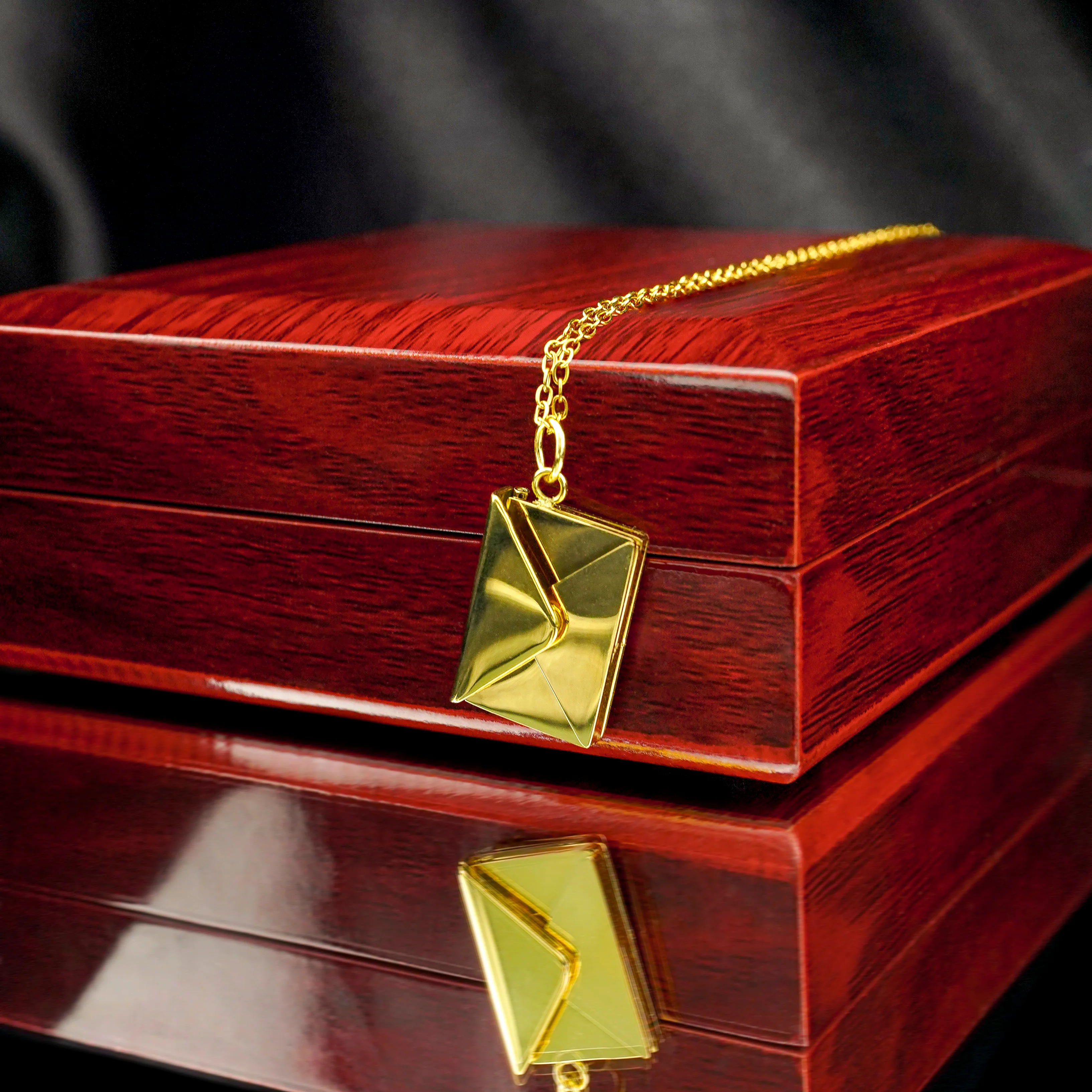 Love Letter Necklace - Luxury LED Gift Box Set - Image 3