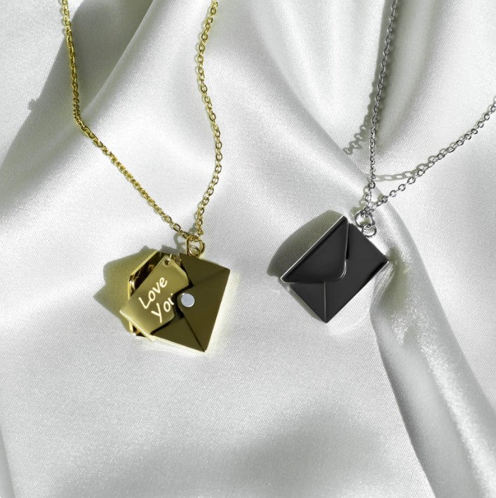 Love Letter Necklace - Luxury LED Gift Box Set - Image 4