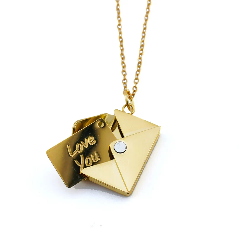 Love Letter Necklace - Luxury LED Gift Box Set - Image 6