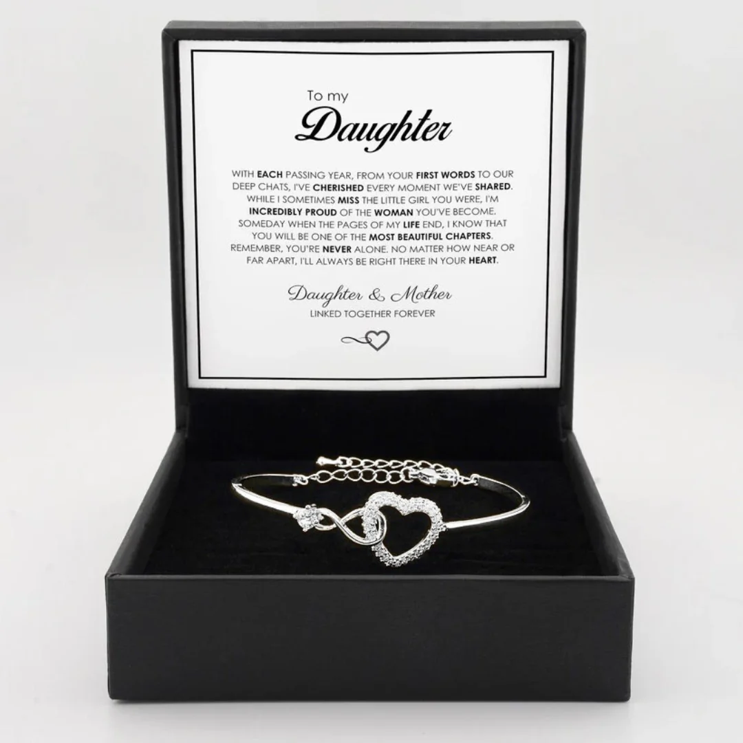 "To My Daughter" Forever Connected Bracelet - Image 5