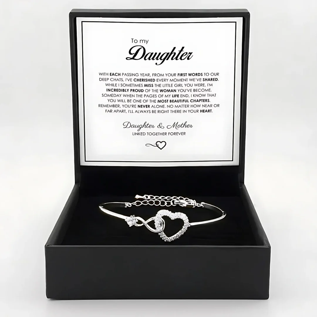 "To My Daughter" Forever Connected Bracelet - Image 6